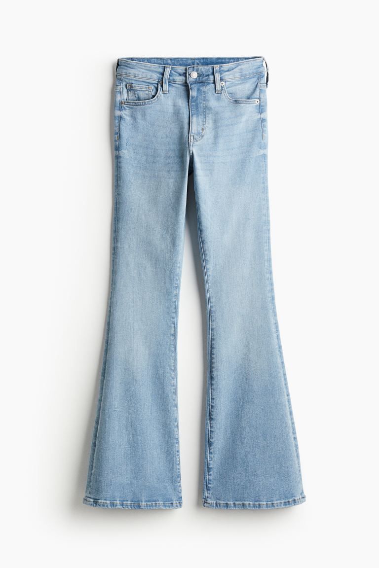 Flared Ultra High Jeans | H&M (US + CA)