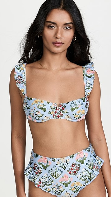 Kiwi Magdalena Dia Bikini Top | Shopbop