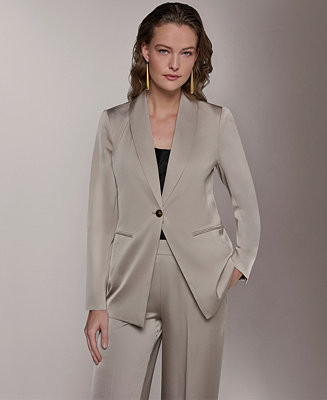 Women's One-Button Blazer | Macy's
