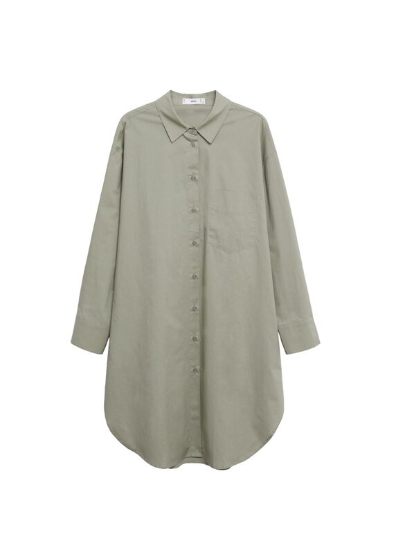 MANGO Bluse 'Arena' in khaki | ABOUT YOU (DE)