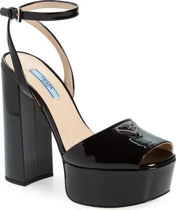 Patent Platform Sandal (Women) | Nordstrom