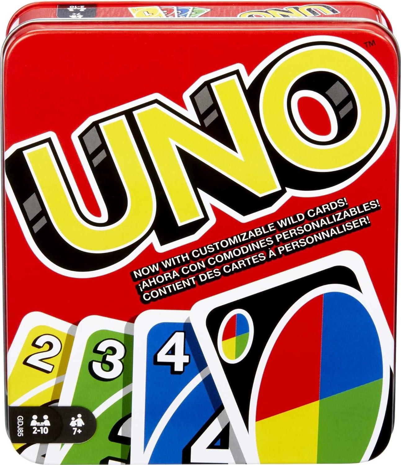 UNO Card Game, Gift For Kids And Adults, Family Game For Camping And Travel In Storage Tin Box [A... | Amazon (US)