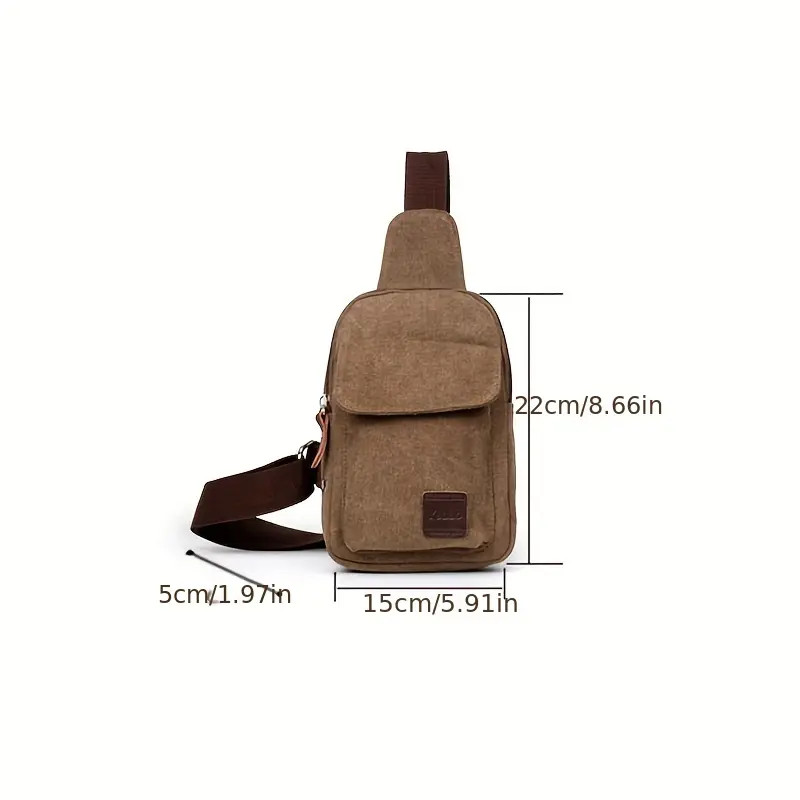 Korean Version Men's Women's Chest Bag Student Commuter - Temu | Temu Affiliate Program