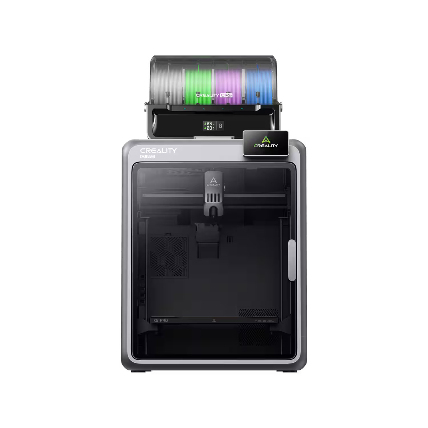 Creality - K2 Pro Combo 3D Printer w/CFS and 1 extra roll of filament - Space Gray | Best Buy U.S.
