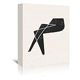 Americanflat Black Tights Geometric by Roseanne Kenny - Wrapped Canvas - 18" x 24 | Amazon (US)