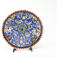 Decorative Vintage Hungarian Wall Hanging Plate Decor, Hand Painted Ceramic Plate, Handmade Collectible | Etsy (US)