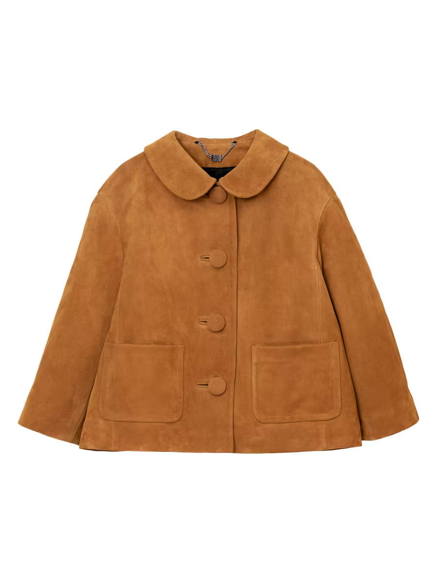 Marc Jacobs Suede Doll Jacket | Saks Fifth Avenue | Saks Fifth Avenue