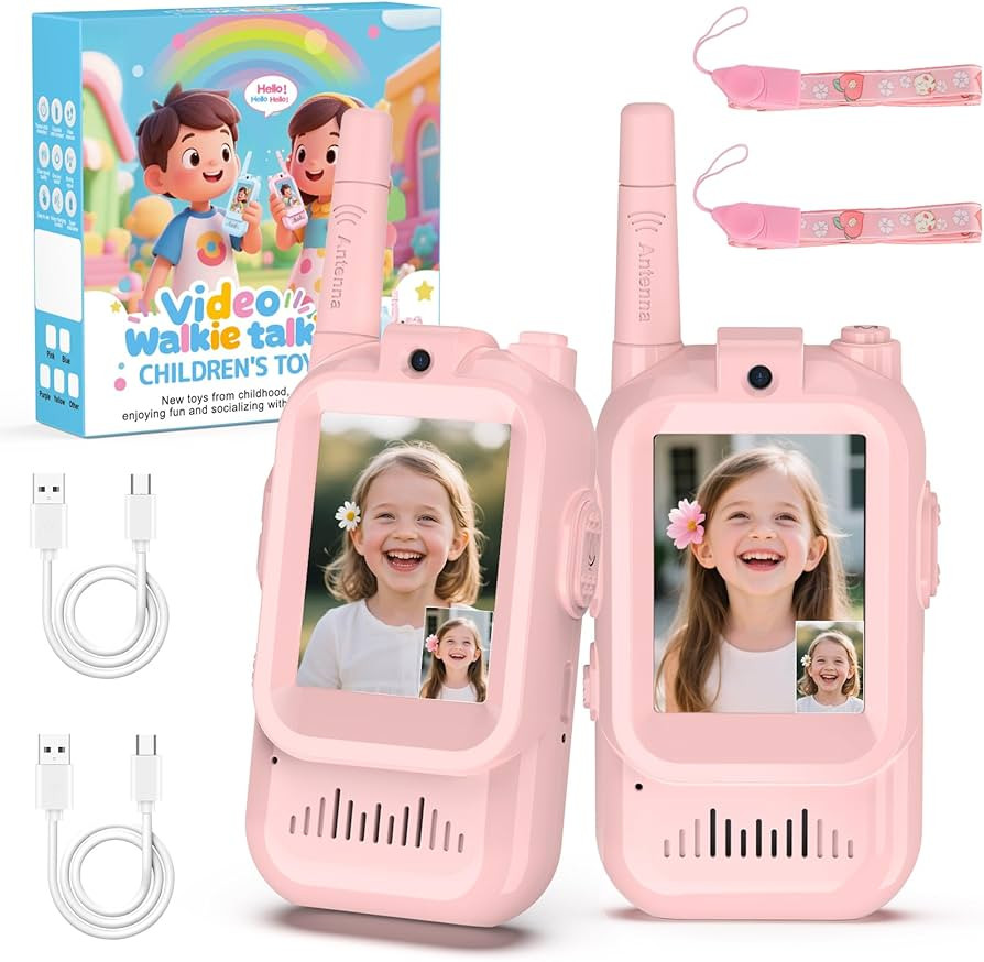 BlueFire Kids Walkie Talkies with Video – Screen Display Toy Radios with Voice Effects, One-on-... | Amazon (US)