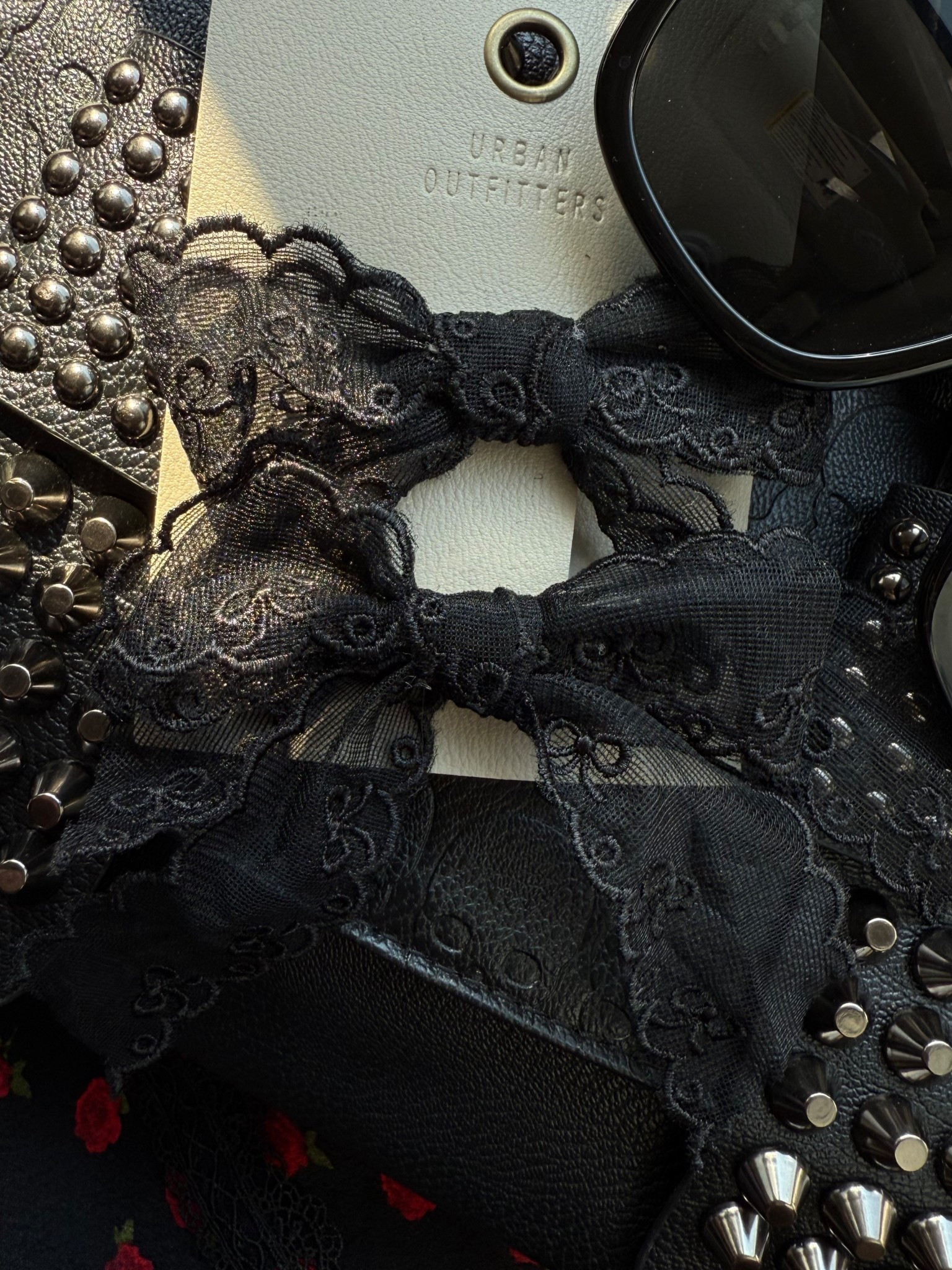 my favorite hair accessory. I wear this for festivals & concerts. perfect for the holidays too - give your hair some love with these black mesh clips!

#LTKFallSale #LTKParties #LTKSeasonal