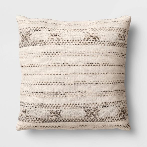 Oversized Square Wool Blend Throw Pillow - Threshold™ | Target