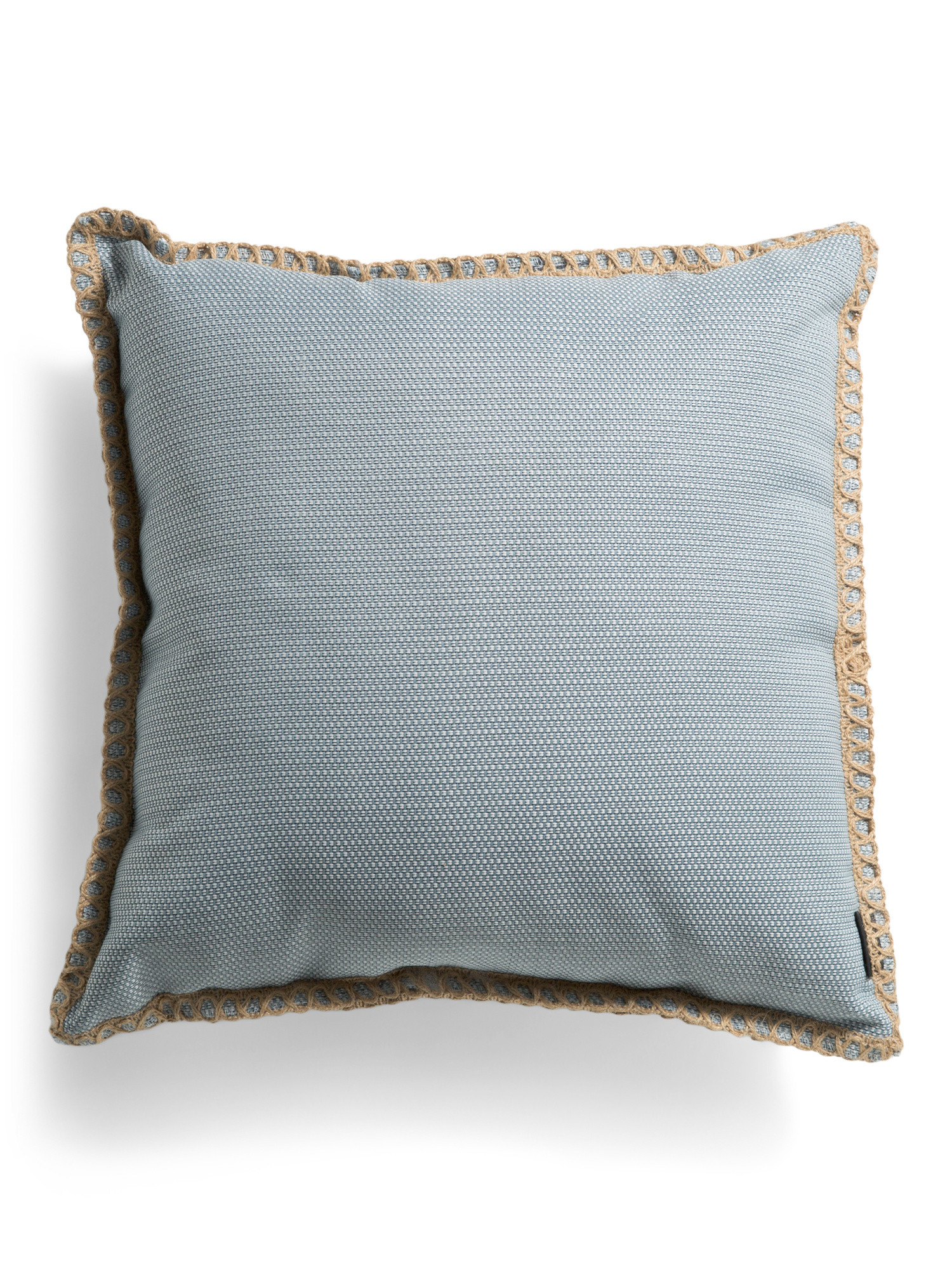 24x24 Jenny Jute Whip Stitch Outdoor Pillow | Marshalls