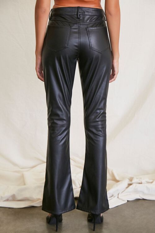 Faux Leather Flare Pants | Forever 21 (US)