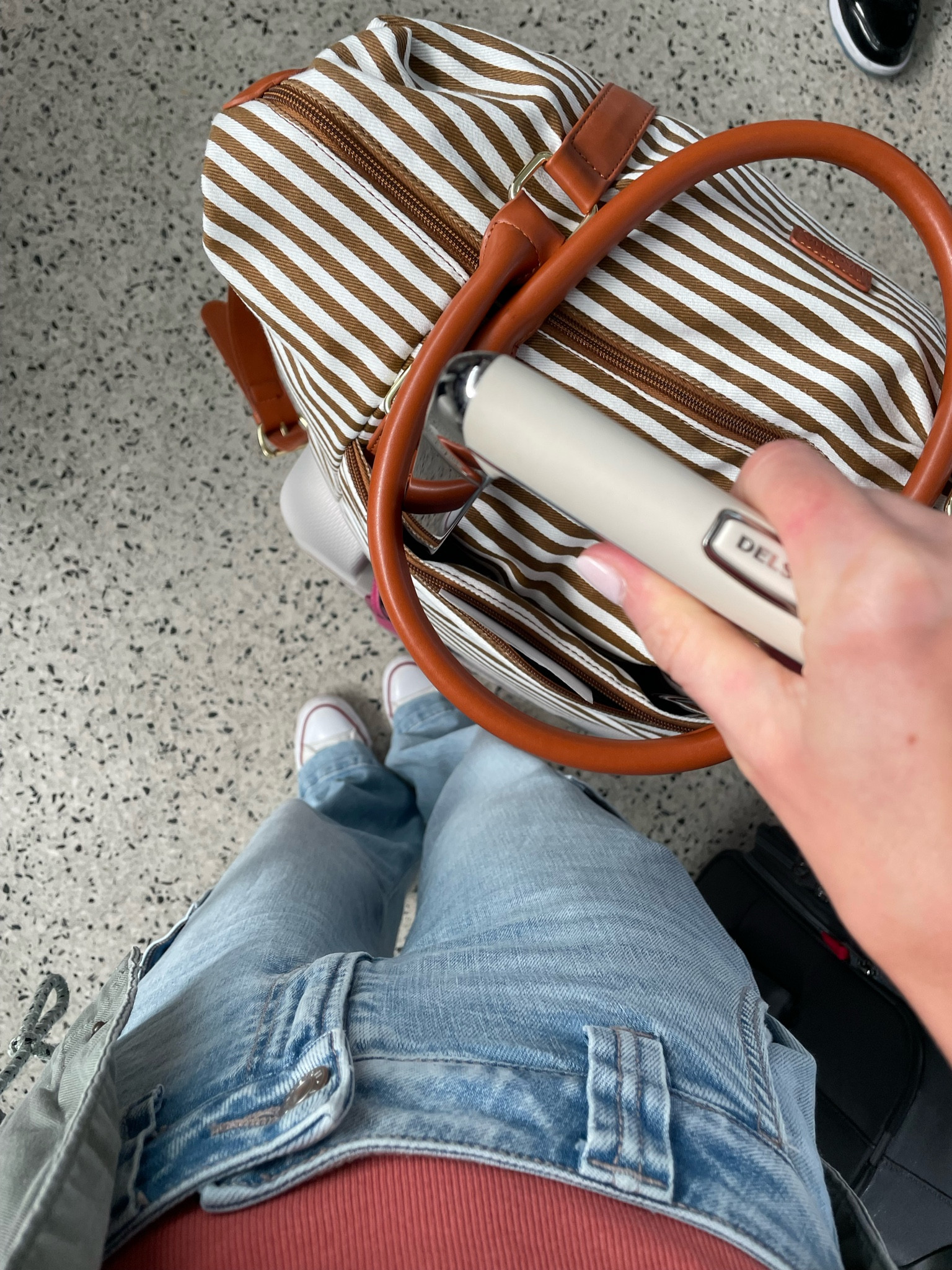 Wheels up! ✈️ 

#LTKunder100 #LTKtravel