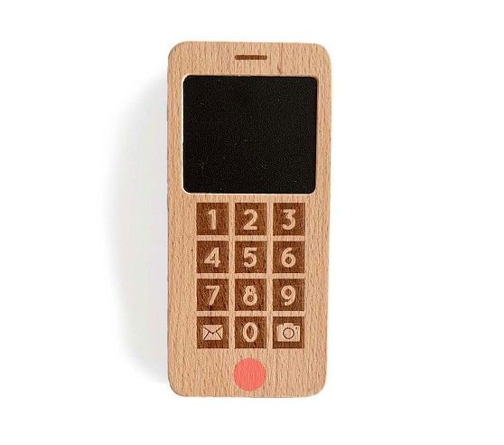 Wooden Cell Phone | Pottery Barn Kids | Pottery Barn Kids