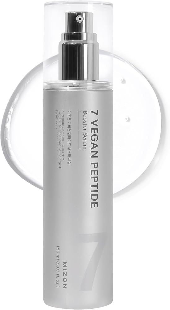 MIZON 7 Vegan Peptide Booster Serum - Korean Skin Care, Hydrating Anti-Aging Niacinamide & Peptid... | Amazon (US)