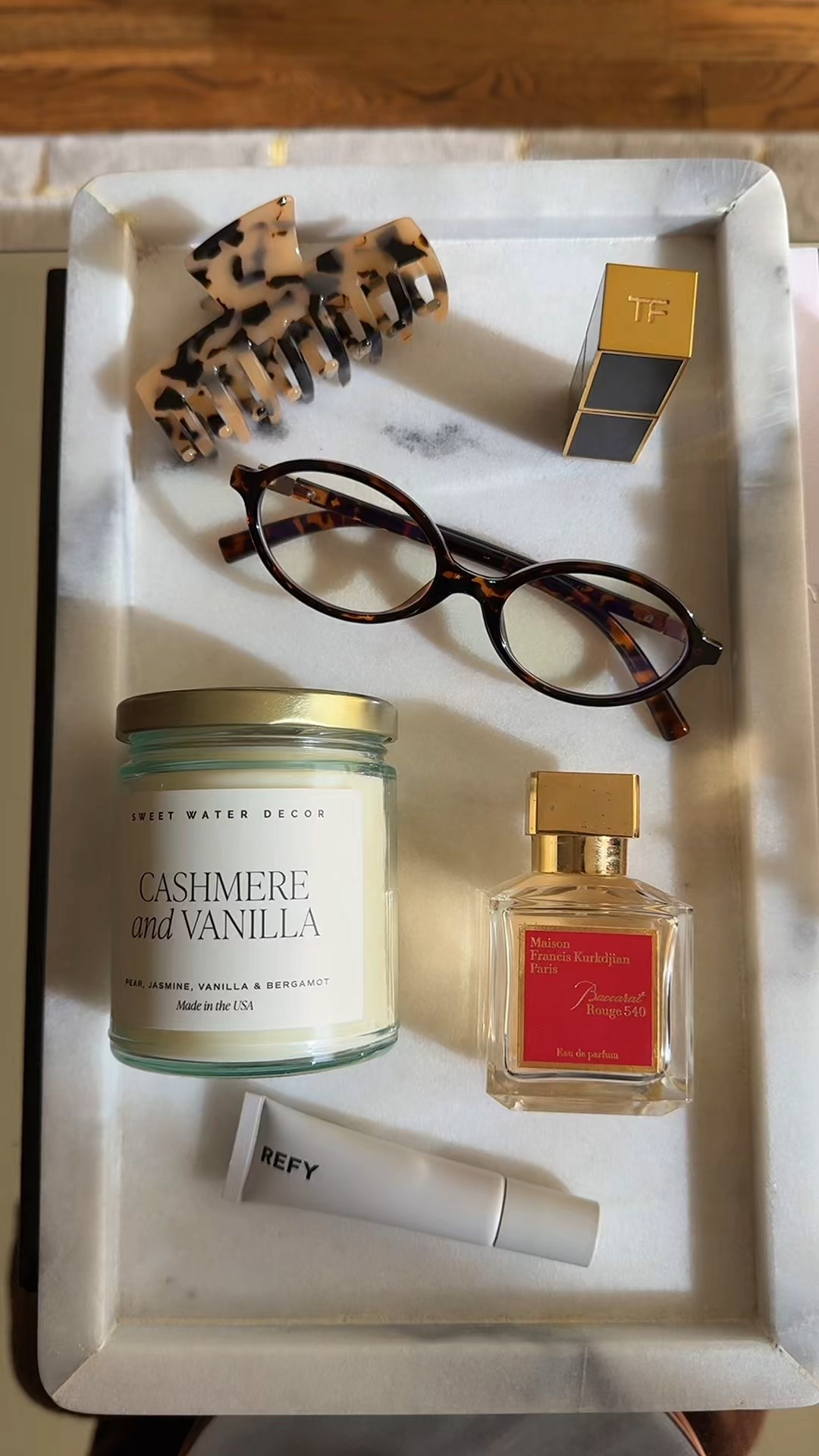 Current faves this week ✨💋  #weeklyfaves #bluelights #vanillacandle #baccaratrouge540 #lachiccouture  

#LTKBeauty #LTKdayinmylife #LTKmorningroutine