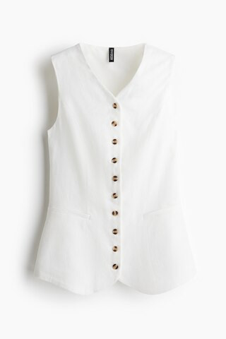 H & M - Suit Vest - White | H&M (US + CA)