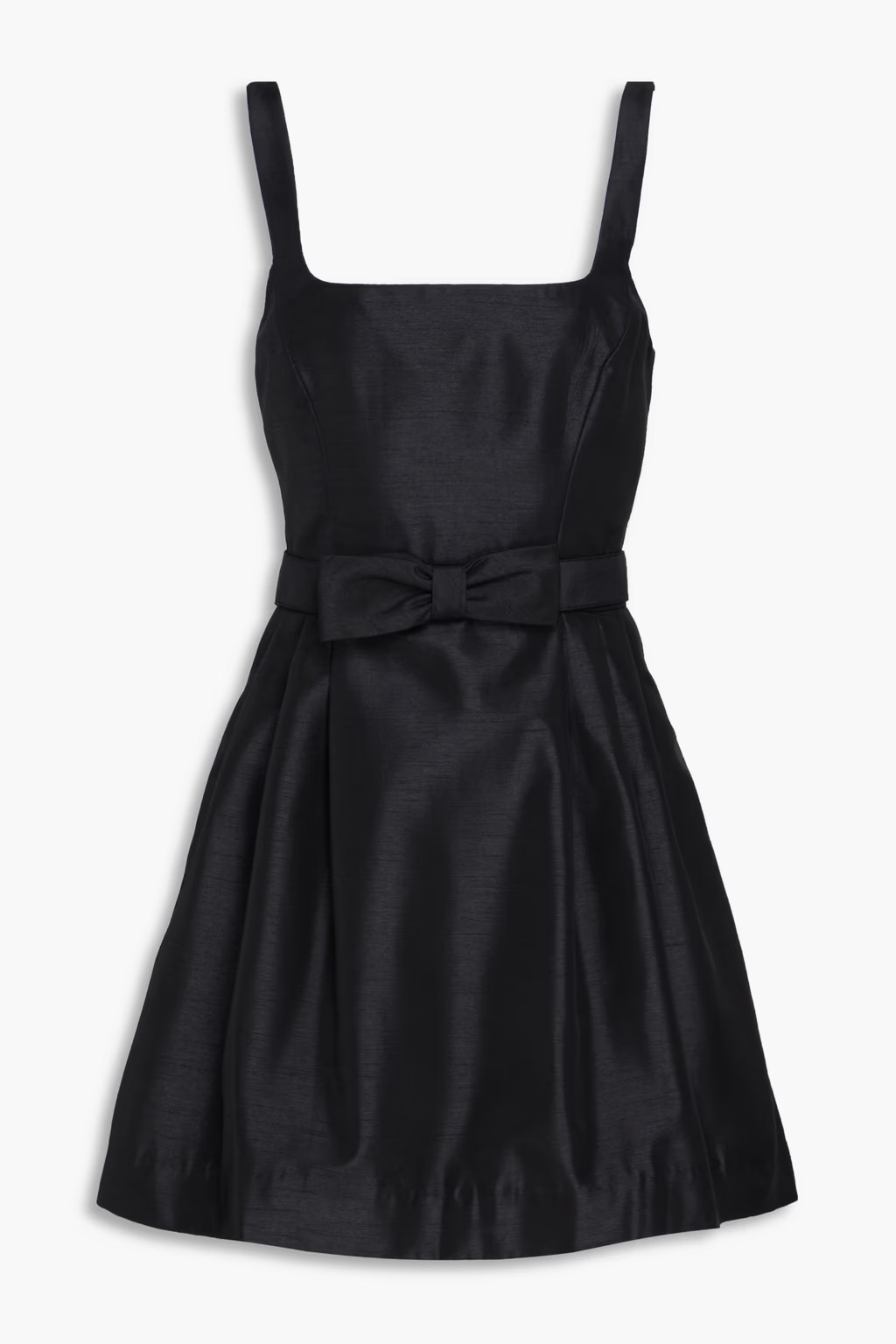 Bow-detailed taffeta mini dress | The Outnet (US and CA)