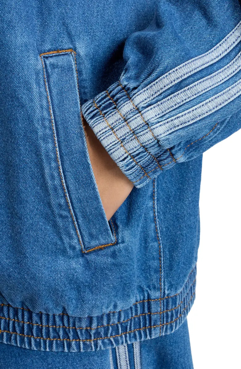 adidas Originals Firebird Denim Track Jacket | Nordstrom | Nordstrom