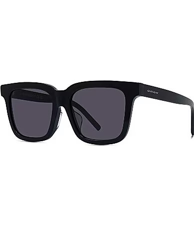 Givenchy Unisex GV Day 53mm Rectangle Sunglasses - Shiny Black | Dillard's