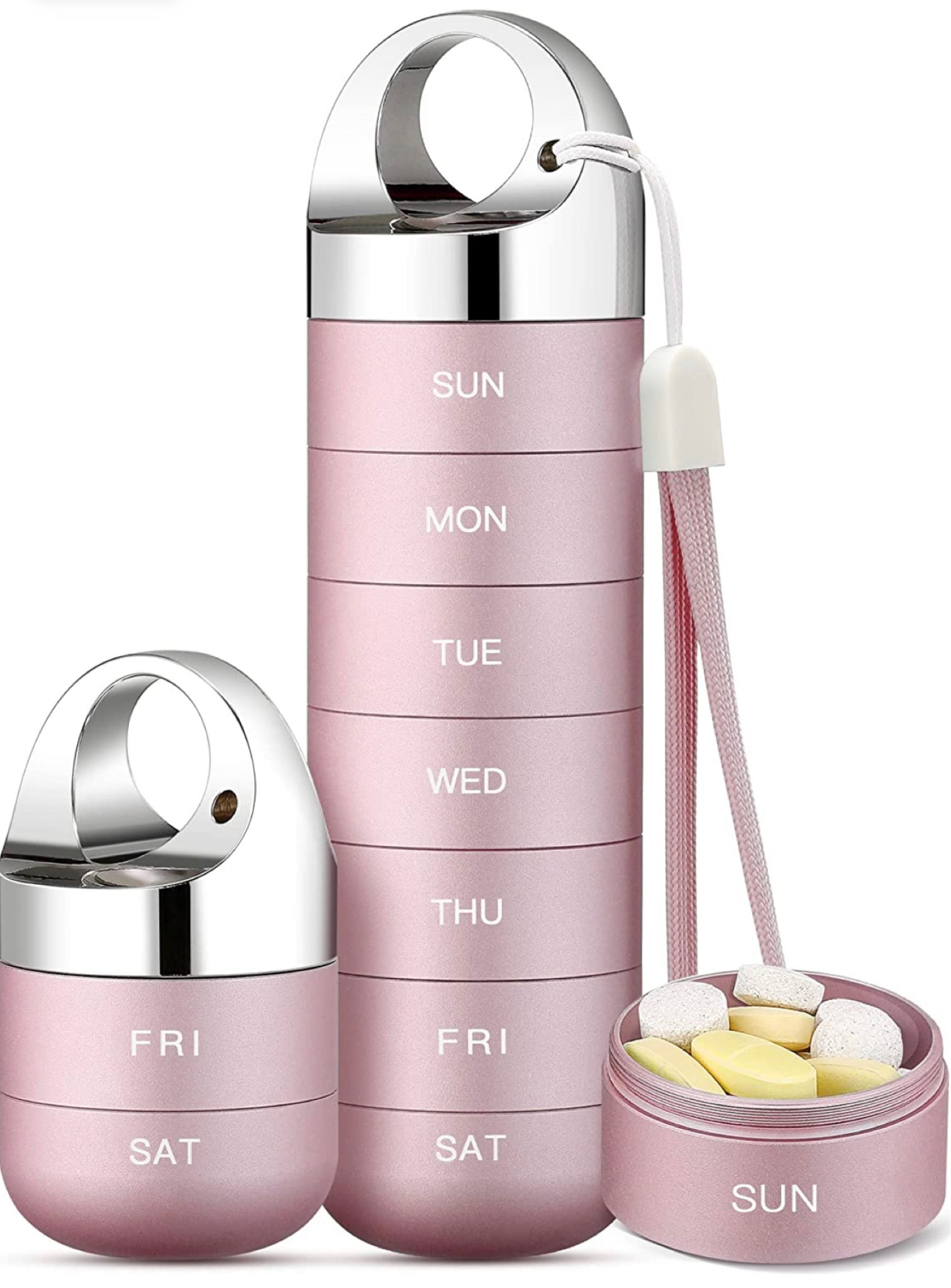 43% off 🎉

Zannaki Metal Travel Pill Organizer, Portable Waterproof Weekly Pill Box, Large Aluminum Alloy Pill Case Container, BPA Free 7 Day Daily Medicine Organizer Holder for Vitamin, Fish Oil, Supplement

#LTKsalealert #LTKFind #LTKtravel