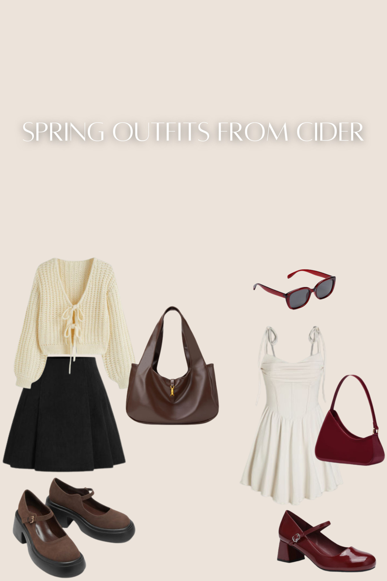 Spring outfits from cider 

 #LTKWatchNow #LTKFindsUnder50 #LTKBeauty