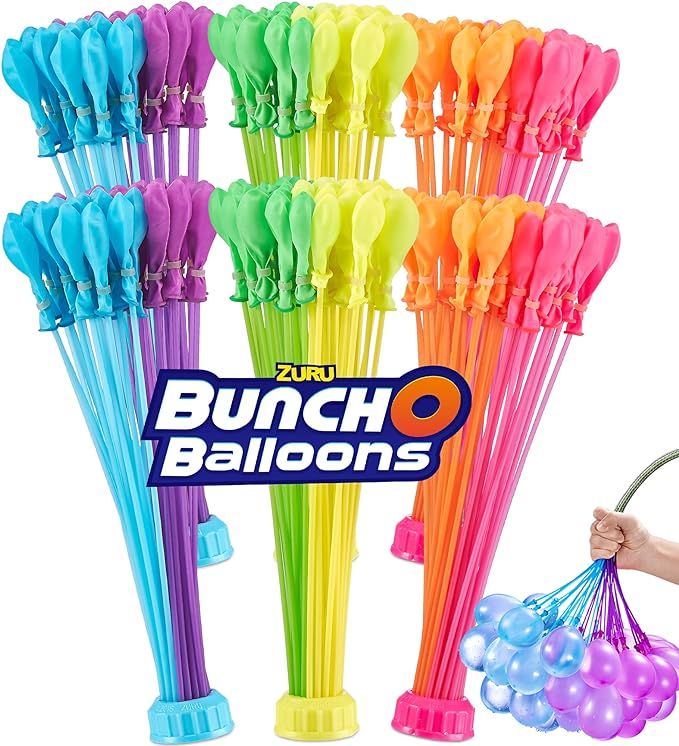 Bunch O Balloons Tropical Party (6 Pack) by ZURU, 200+ Rapid-Filling Self-Sealing Tropical Colore... | Amazon (US)
