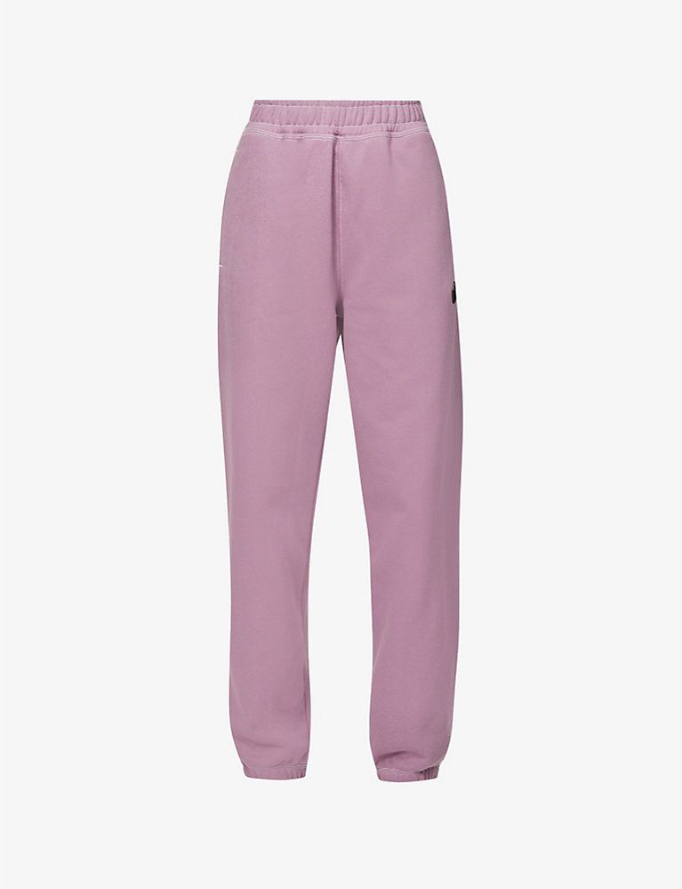 8 Ball brand-embroidered relaxed-fit cotton-blend jogging bottoms | Selfridges