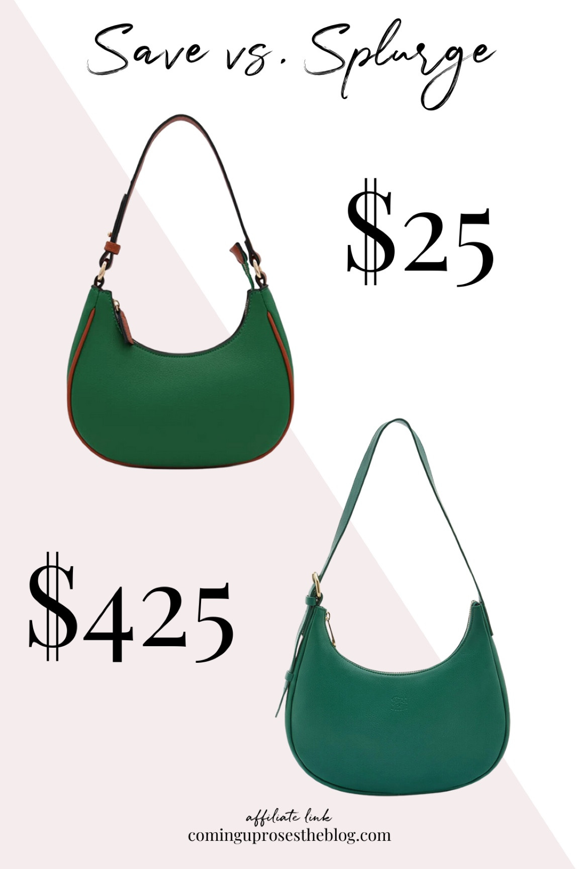 Save vs splurge! Kelly green Il Bisonte bag vs $25 purse from Amazon 💚

Designer purse // Amazon fashion // designer inspired bag // purse under $30 // green handbag // green shoulder bag 

#LTKitbag #LTKFind #LTKunder50