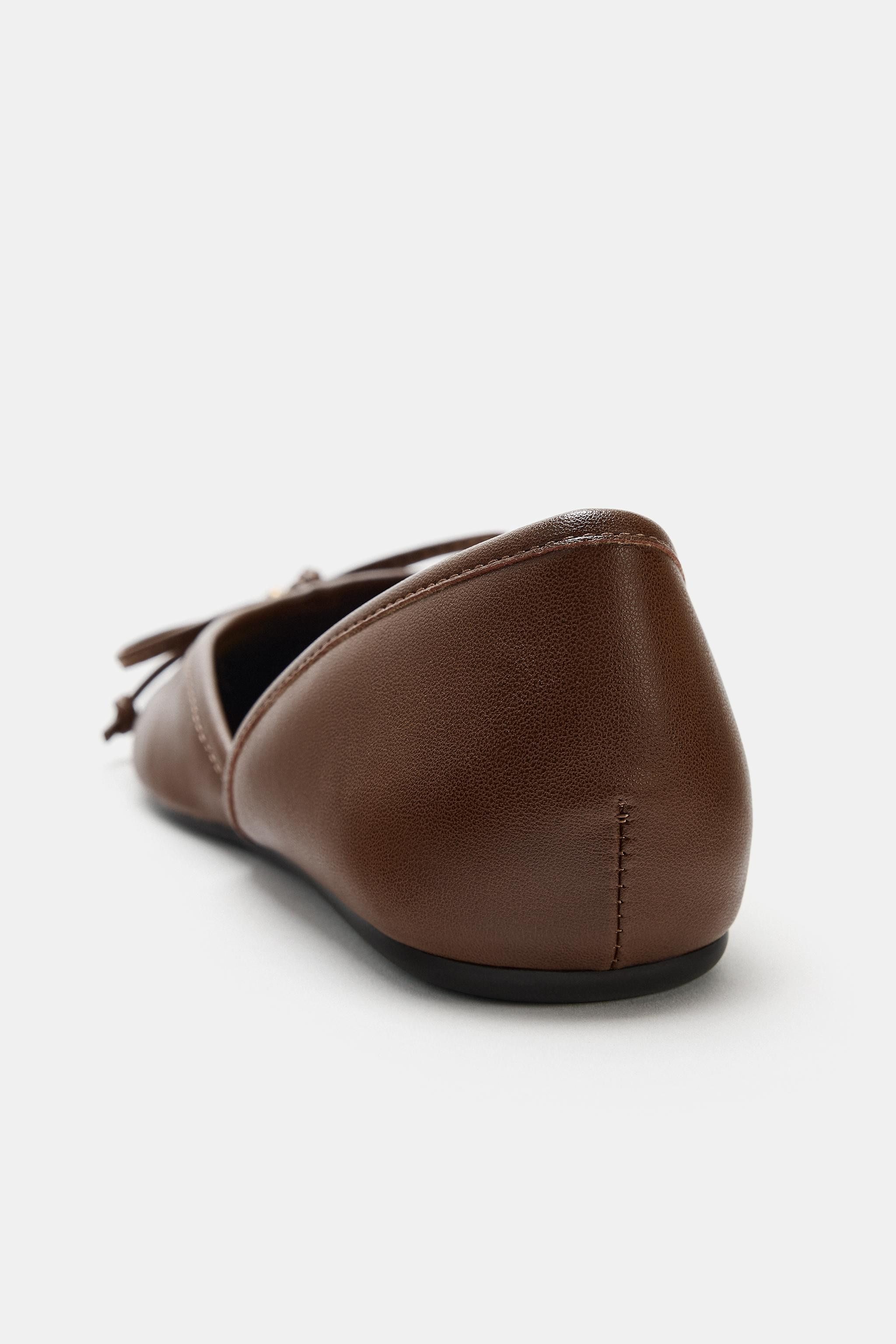 BALLERINAS WITH BOW DETAIL | Zara UK