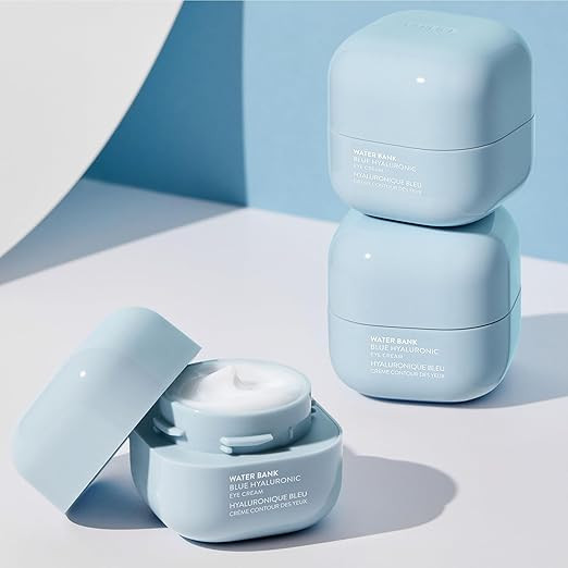 LANEIGE Water Bank Blue Hyaluronic Eye Cream: Hydrating Eye Treatment with Niacinamide & Caffeine... | Amazon (US)