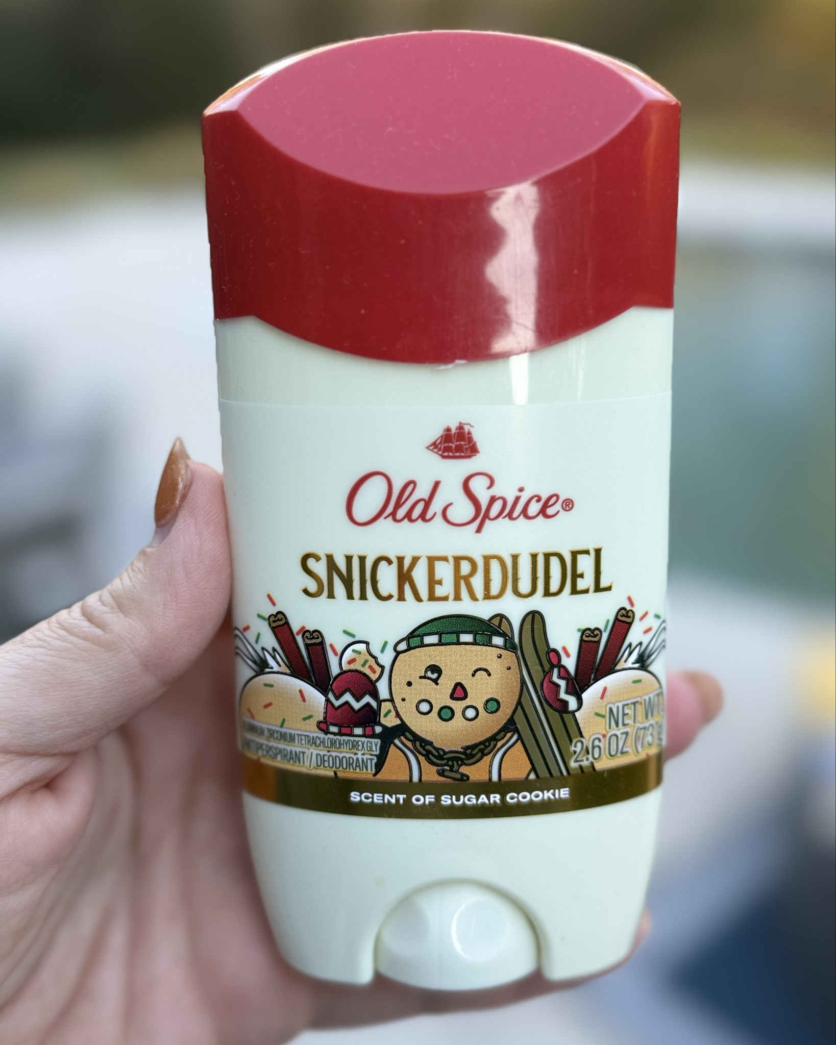 Don’t let the amazing Snickerdudel scent and packaging fool you! This limited edition sugar cookie Snickerdudel Old Spice deodorant smalls amazing and works just as much as the traditional Old Spice scents! This would make a great stocking stuffer! 

#LTKGiftGuide #LTKMens #LTKHoliday