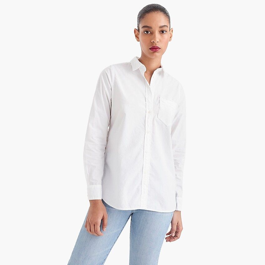 Classic-fit boy shirt in cotton poplin | J.Crew US