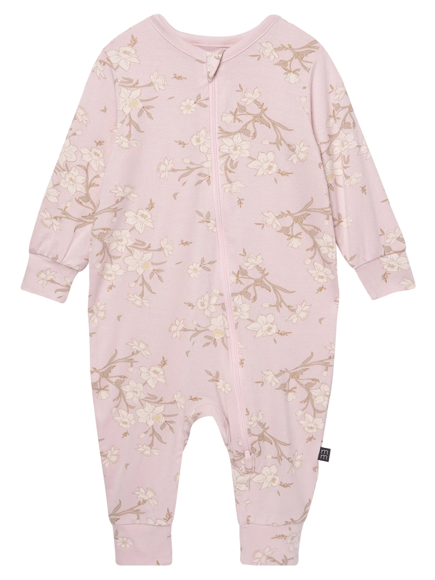 Modern Moments by Gerber Baby Neutral Super Soft Viscose Two-Way Zip Coverall, Sizes Newborn - 24... | Walmart (US)