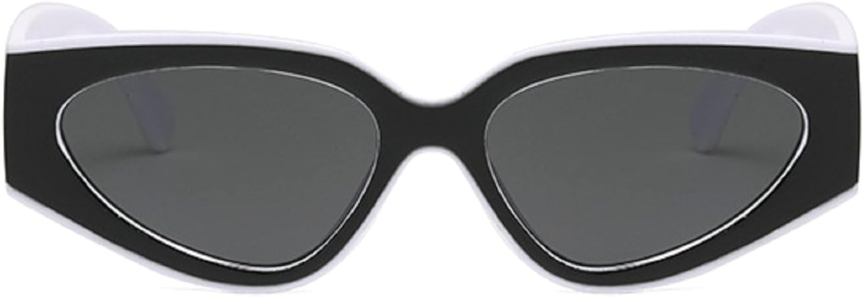 Melrose Y2k Cat Eye Sunglasses Women Luxury Vintage Sun Glasses For Ladies Retro Eyewear Shades U... | Amazon (US)