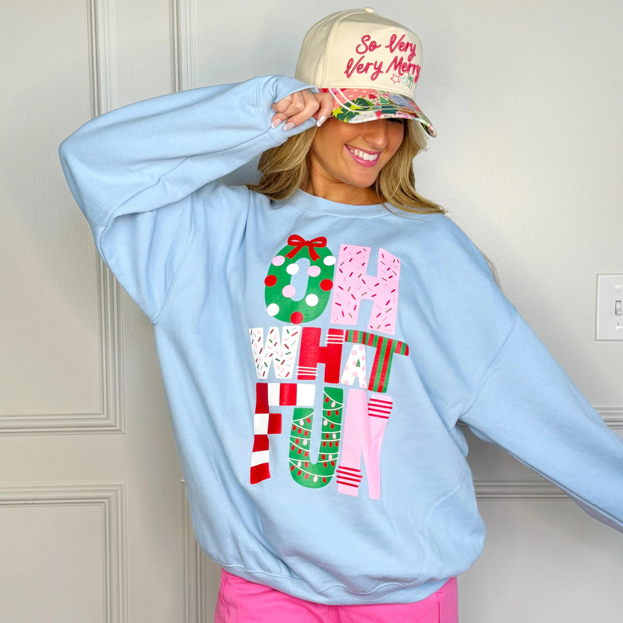 Oh What Fun Sweatshirt | Poppy & Pine