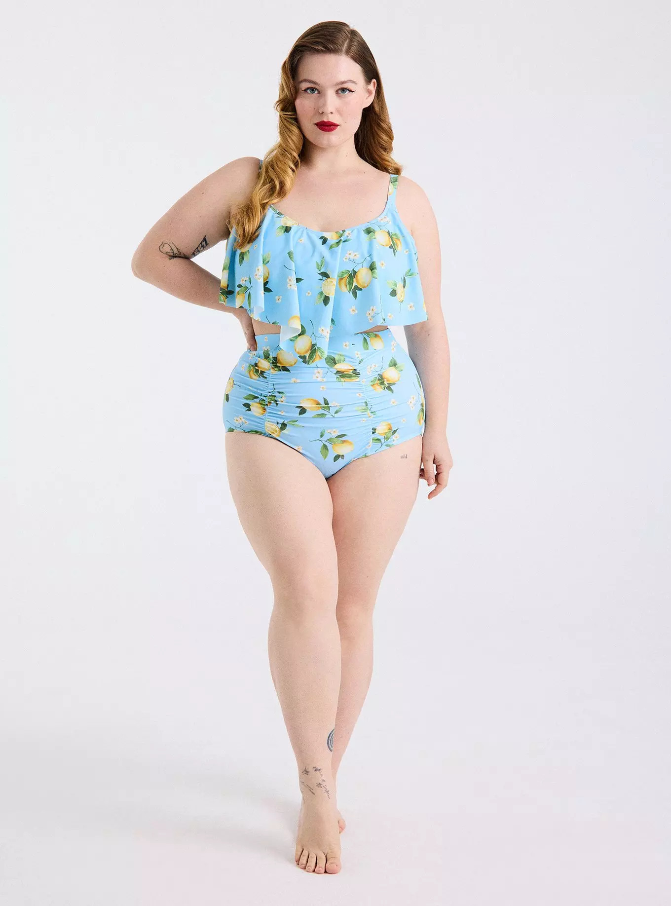 Ultra High-Rise Ruched Swim Bottom | Torrid (US & Canada)