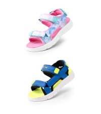 DREAM PAIRS Boys Girls Sandals Kids Adventurous Light-Weight Adjustable Straps Summer Water Shoes... | Amazon (US)