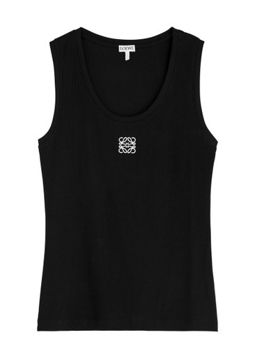 ANAGRAM TANK TOP_10193_BLAC | Harvey Nichols