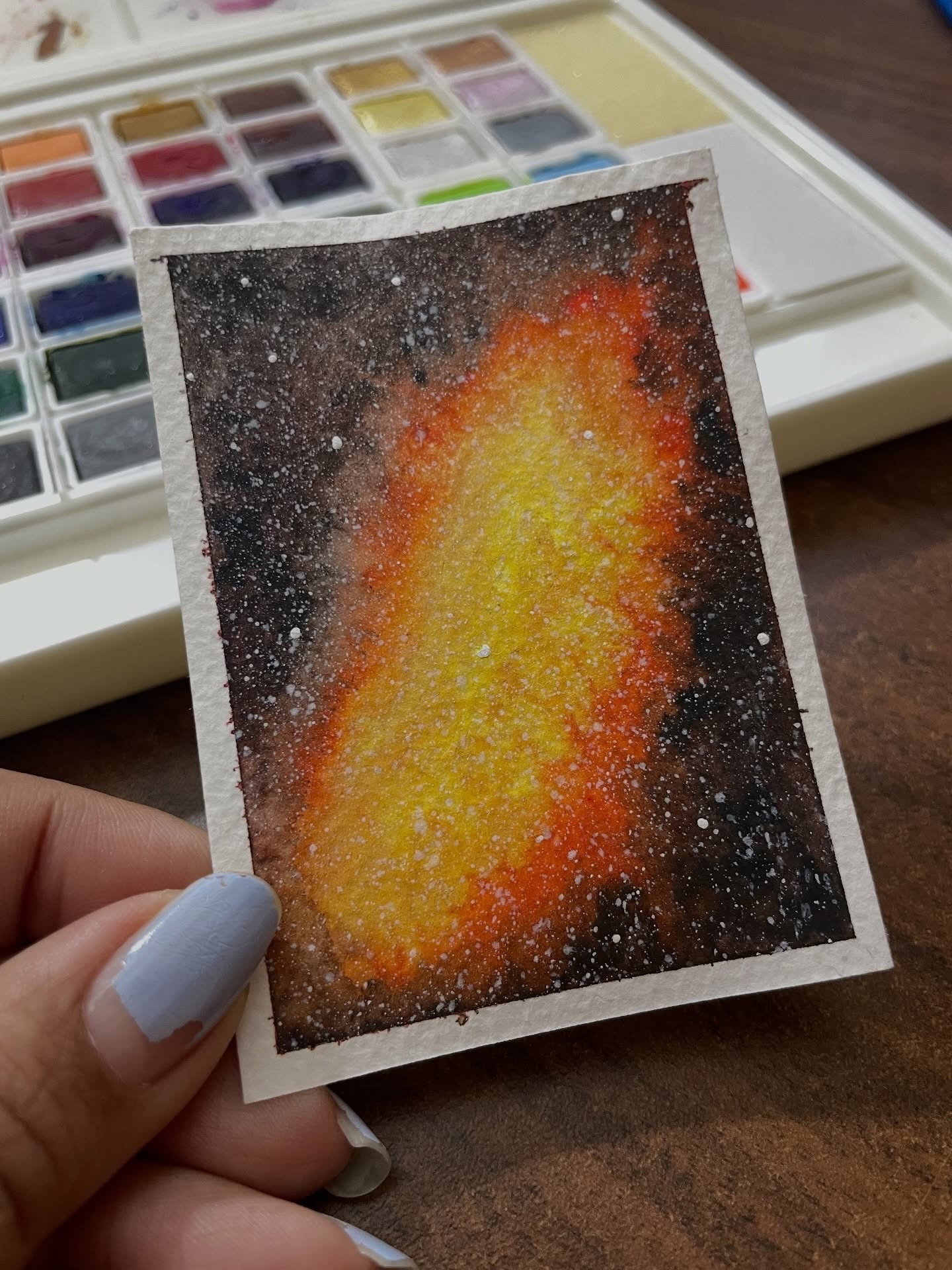 8/100 Into The Sun

Yes. Slowly and surely getting back to @dothe100dayproject as I’m increasingly able to sit at my table and create more. 

I know I’m crazy behind, but I’ll either catch up eventually, or just go at my own pace. We’ll see what my body is capable of. 

Love this galaxy. Sold a few on eBay a month or two ago. Planning on listing this one too. Still trying to figure out if I list as I progress through the challenge or finish the challenge then the start listing…

#quintocreations #100aceos100days #the100dayproject #minipaintings #galaxy

#LTKOver40 #LTKHome #LTKselfcare