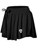 Wsirmet Flowy Shorts for Women Butterfly Shorts 2 in 1 Athletic Workout Gym Biker Running Shorts ... | Amazon (US)
