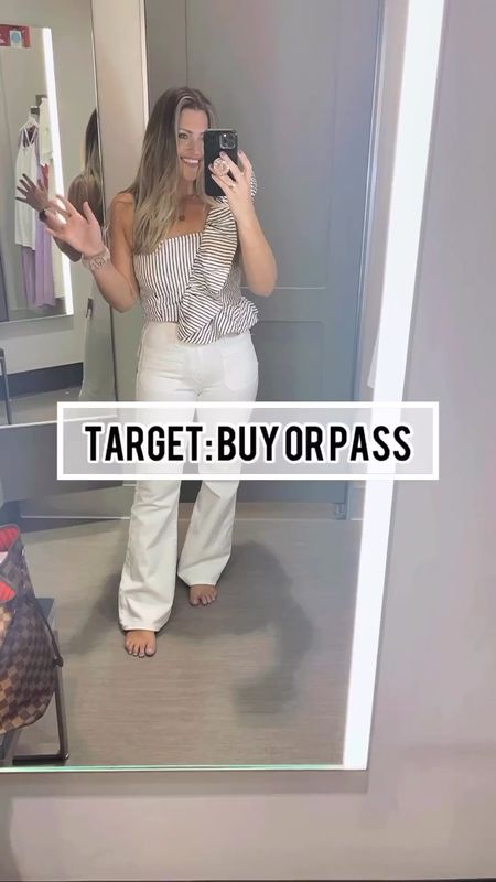 Target haul!! Wearing a small in the top / size 4 in the white flares - I felt they ran a tad small. But they’re soo good and flattering! / size S exercise dress / size S tank / size M purple dress - it was the only one left in my store so I didn’t have a choice! But it’s too big. Need the size small! So, it’s true to size. //


Target finds
Target fashion
Spring looks
Date night
Girls night 
Flare jeans
Spring trends 
Easter dress
Spring wedding guest dress


#LTKstyletip #LTKFind #LTKunder50