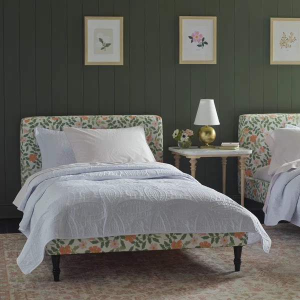 Rifle Paper Co x Cloth & Company Elly Platform Bed | Wayfair North America