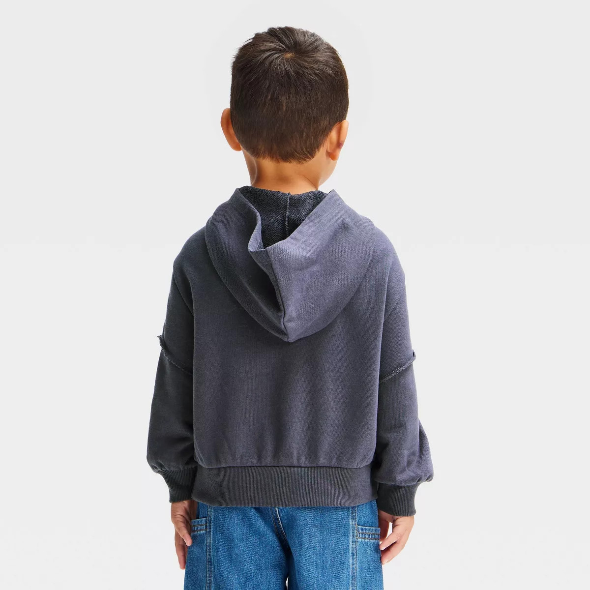 Grayson Threads Mini Toddler Boys' California French Terry Pullover Hoodie - Blue 18M | Target