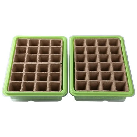 Seedling Starter Tray Germination Pot Tray Kit for Seedling Seed Growing | Walmart (US)