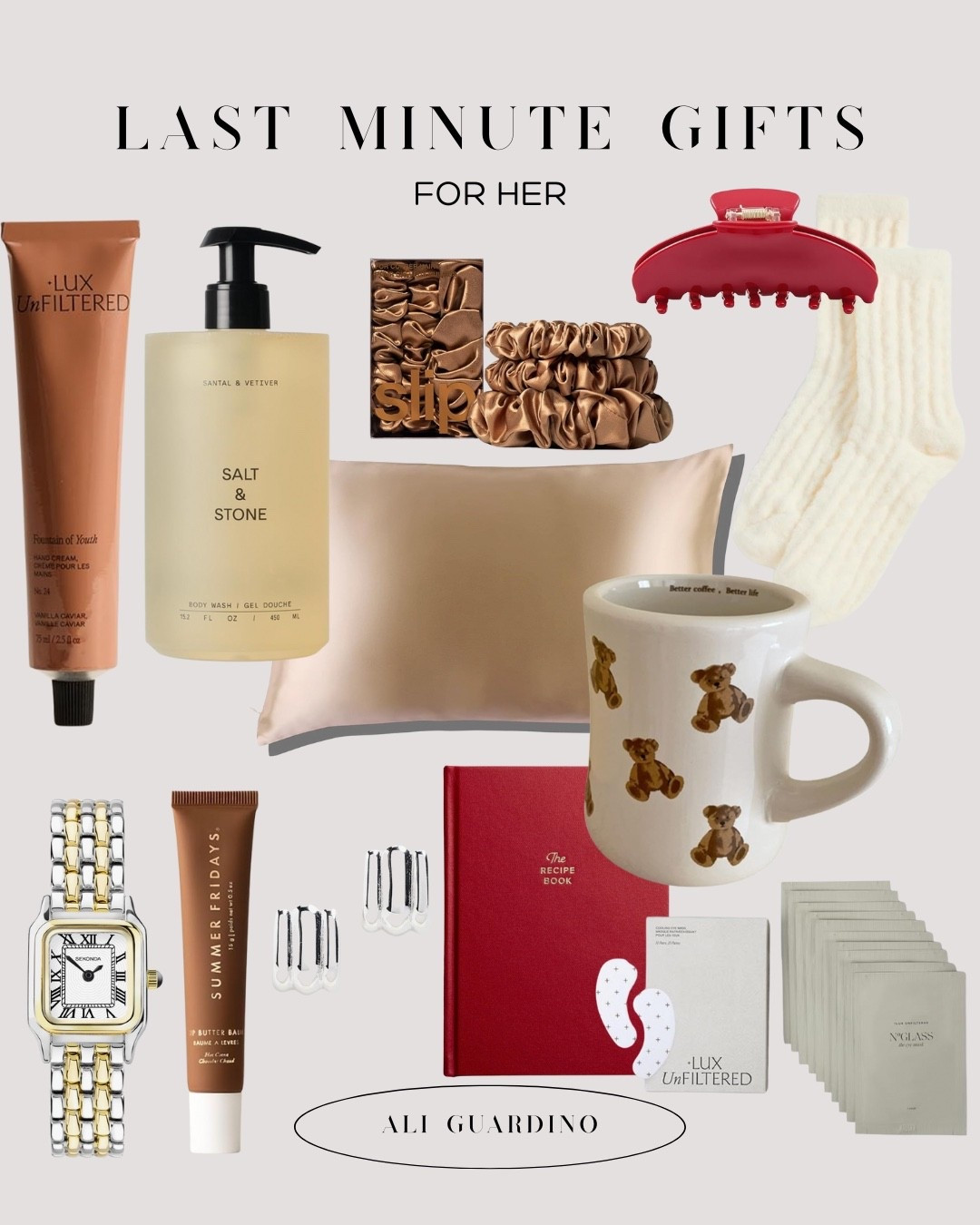 my top picks for last minute gifts for her! These are all such great stocking stuffers and everything will arrive before Christmas 

#LTKFindsUnder100 #LTKGiftGuide #LTKHoliday