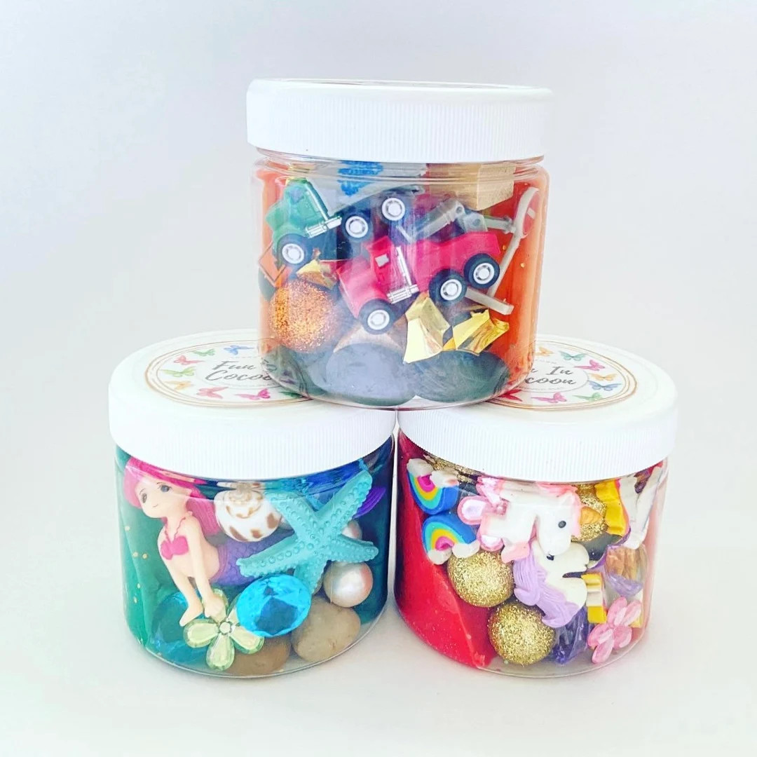 Playdough Jarplay Dough Party Favormermaid Playdoh Kitkids - Etsy | Etsy (US)