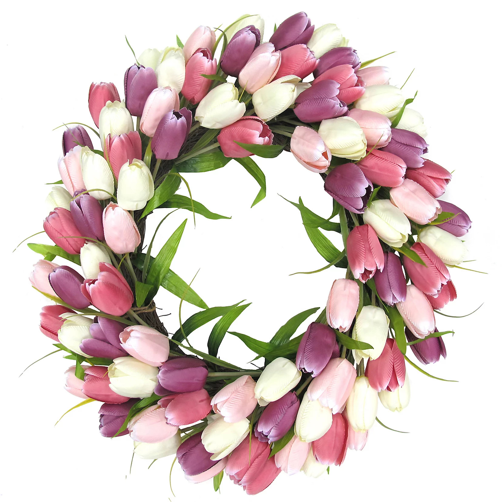 Sonoma Goods For Life® Artificial Tulip Wreath Wall Decor | Kohl's