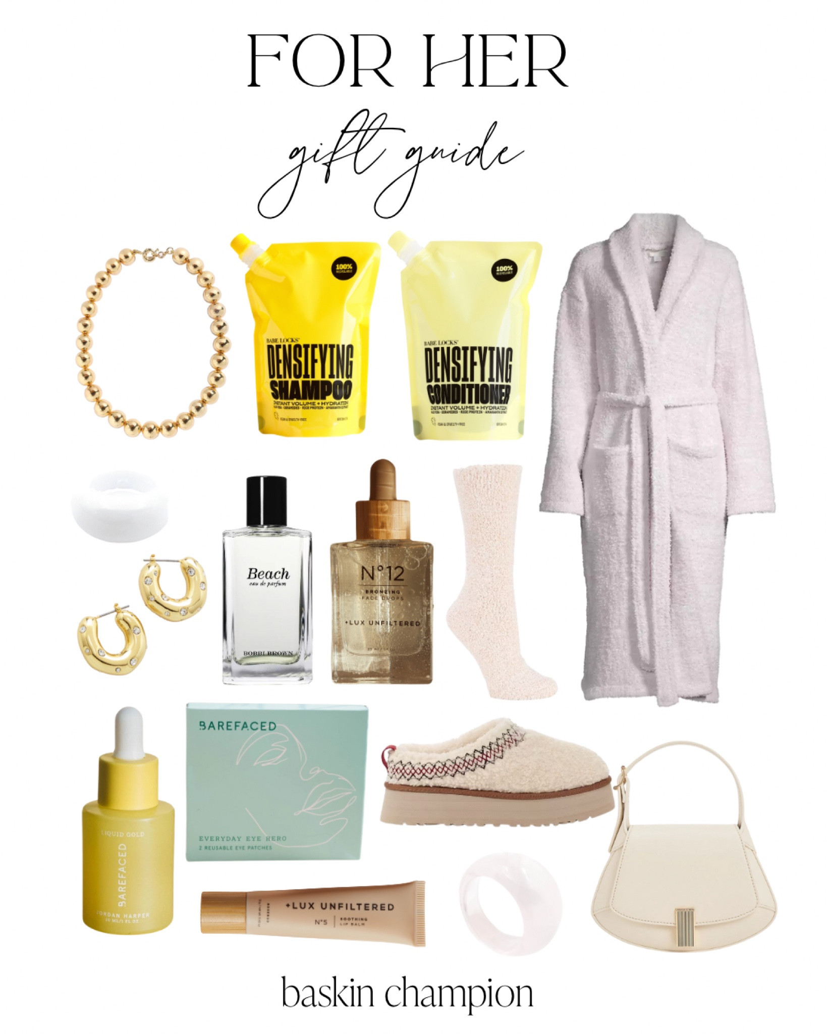 FOR HER: gift guide!!! 🤍

#LTKHoliday #LTKGiftGuide #LTKSeasonal