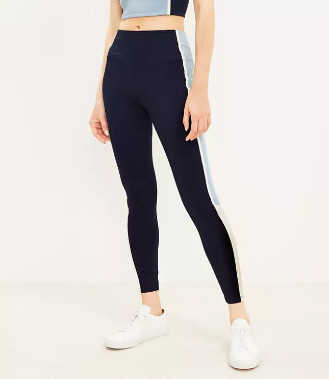 Lou & Grey Colorblock Feel Good Pocket Leggings | LOFT